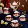 Lac Hong tea sets by Long Phuong Porcelain