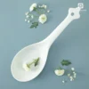 Elegant Porcelain Spoon from Long Phuong