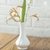Garlic-shaped porcelain vase by Long Phuong Porcelain