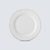 1 plate in Gold Plated Dinnerware Set