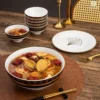 The Kim Lai Gold Plated Tableware Sets by Long Phuong