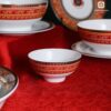 Evoking the cultural spirit of Vietnam, Lac Hong rice bowls