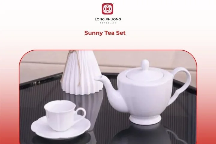 Sunny Tea Set bringing a bright and peaceful feel to your tea table