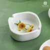 porcelain square ashtray