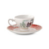 Quan ho tea cup front