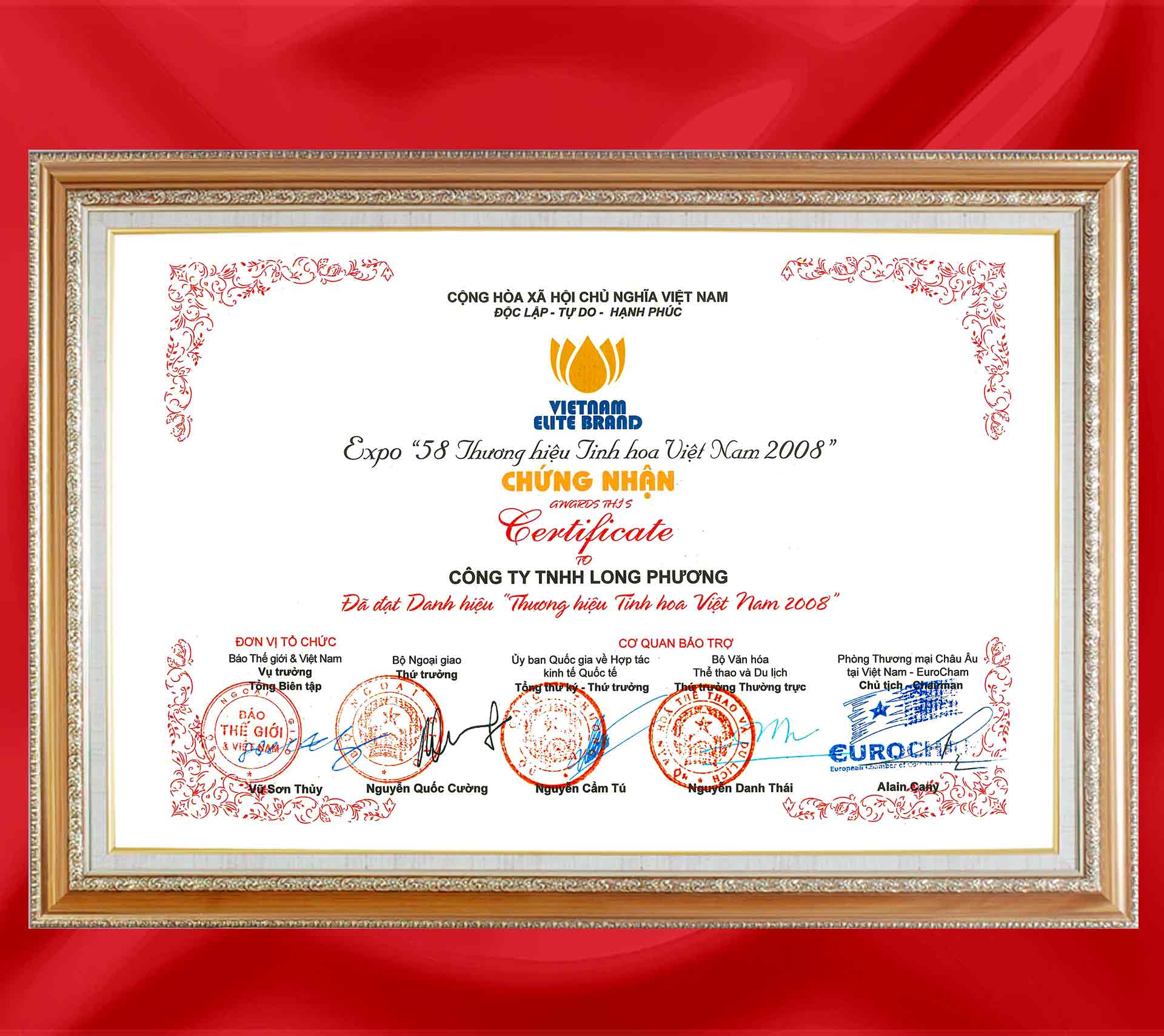 Vietnam Elite Brand Award